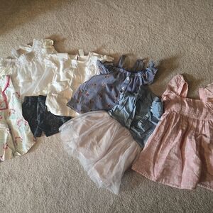 Assorted Kids' Dresses and Tops